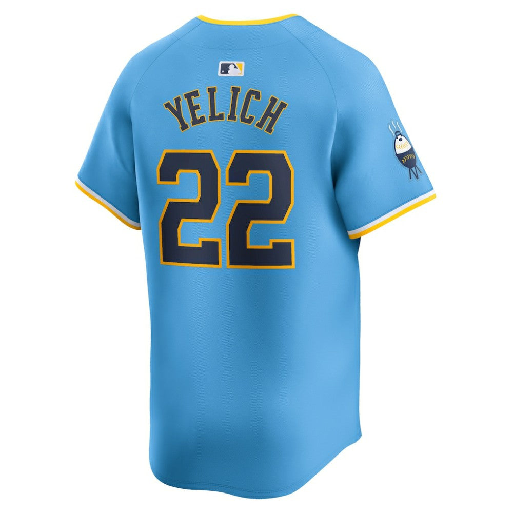 MLB Christian Yelich Milwaukee Brewers Nike City Connect Limited Player Jersey