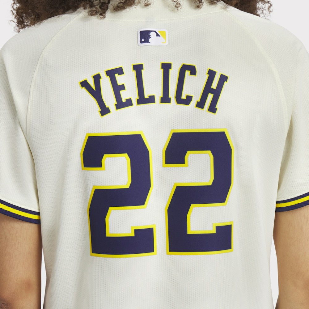 MLB Christian Yelich Milwaukee Brewers Nike Women's Home Limited Player Jersey