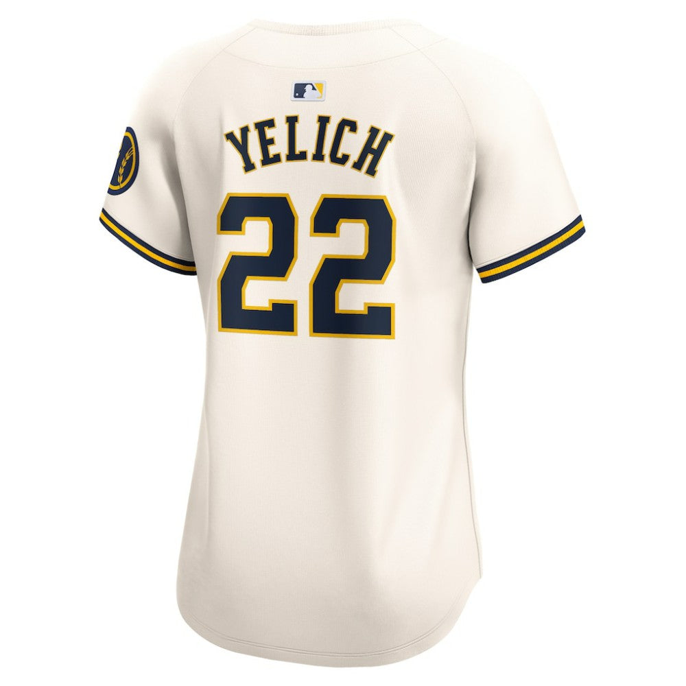 MLB Christian Yelich Milwaukee Brewers Nike Women's Home Limited Player Jersey