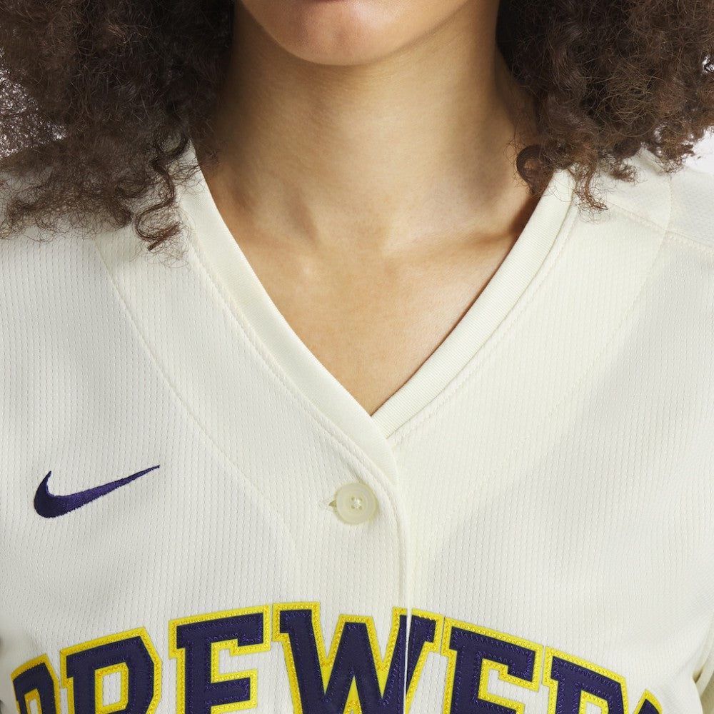 MLB Christian Yelich Milwaukee Brewers Nike Women's Home Limited Player Jersey