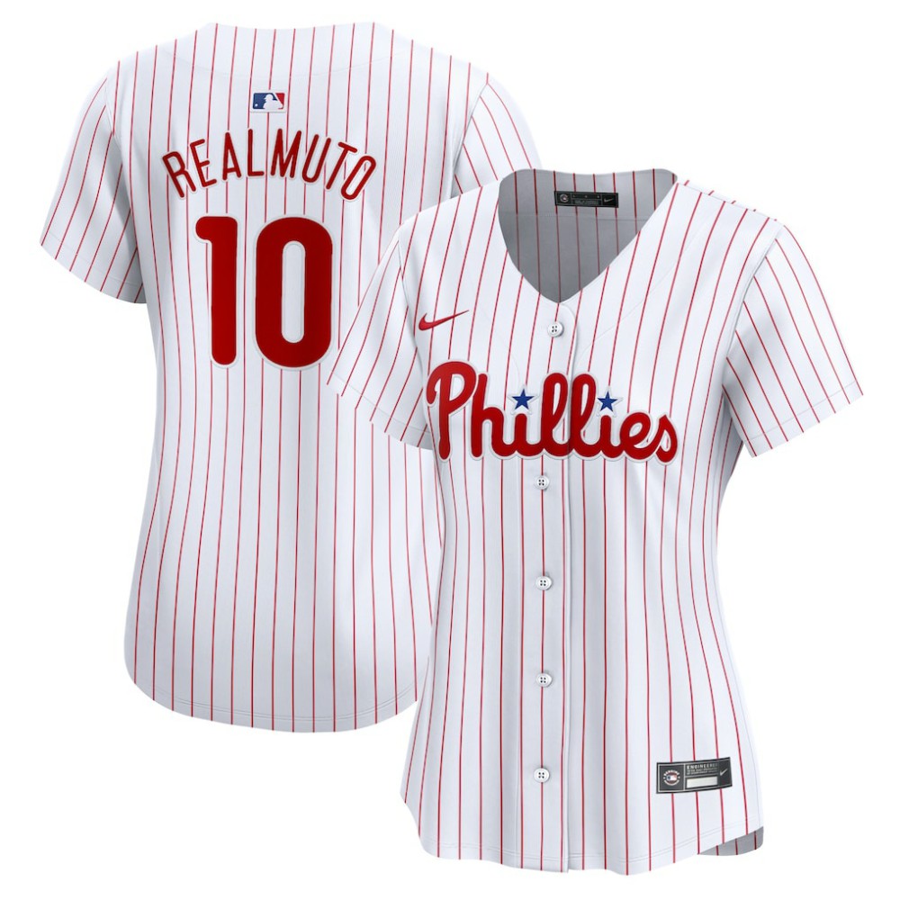 MLB J.T. Realmuto Philadelphia Phillies Nike Women's Home Limited Player Jersey