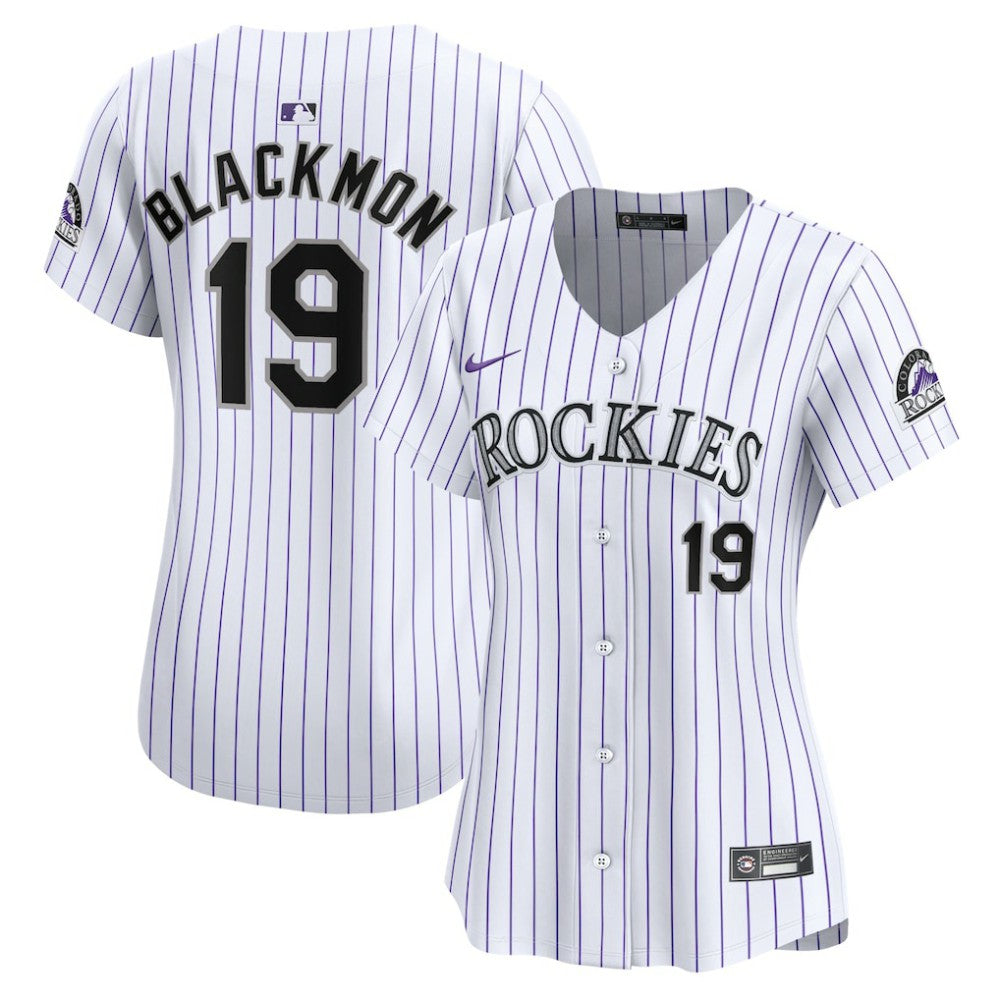MLB Charlie Blackmon Colorado Rockies Nike Women's Home Limited Player Jersey