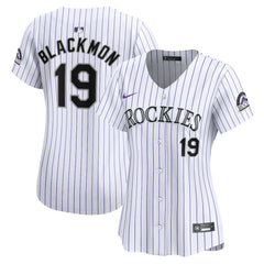MLB Charlie Blackmon Colorado Rockies Nike Women's Home Limited Player Jersey