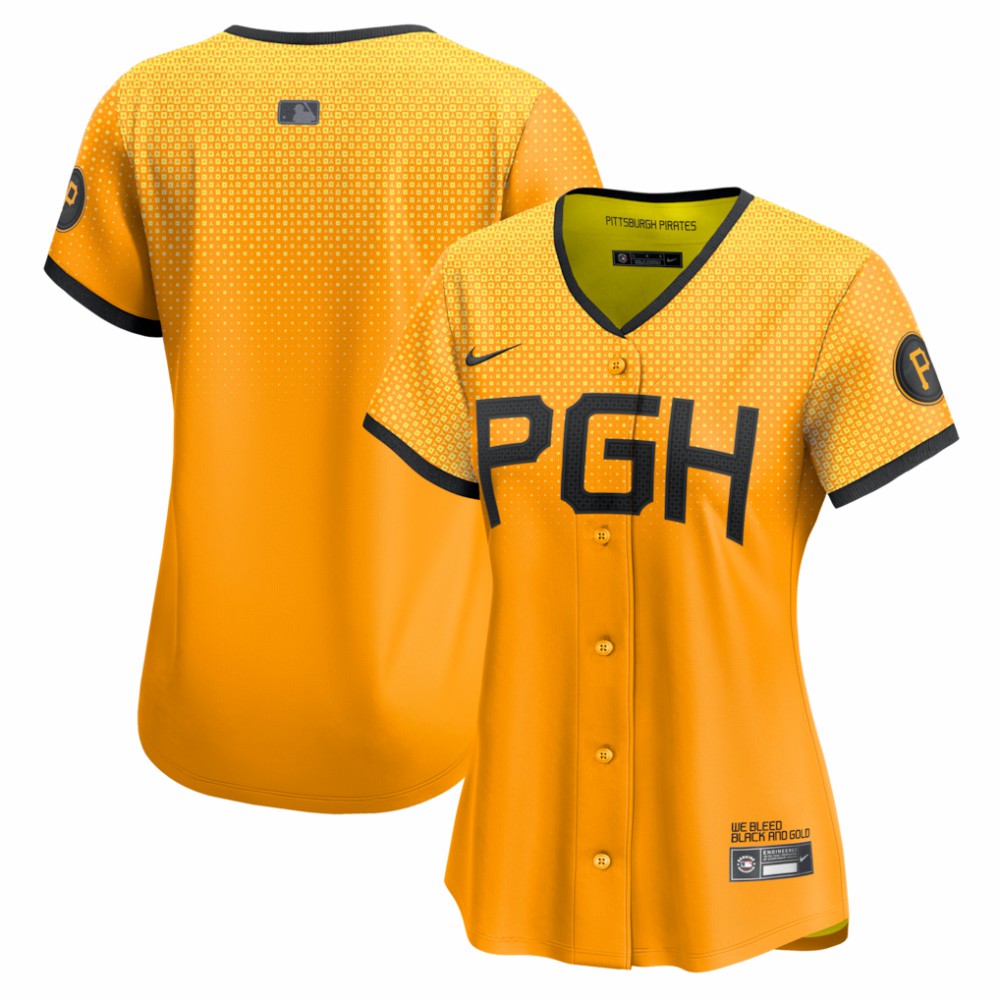 MLB Pittsburgh Pirates Nike Women's City Connect Limited Jersey