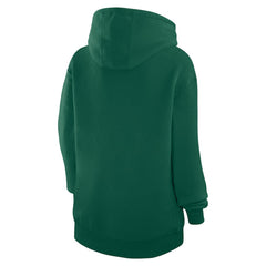 MLB Athletics G-III 4Her by Carl Banks Women's Heart Fleece Pullover Hoodie