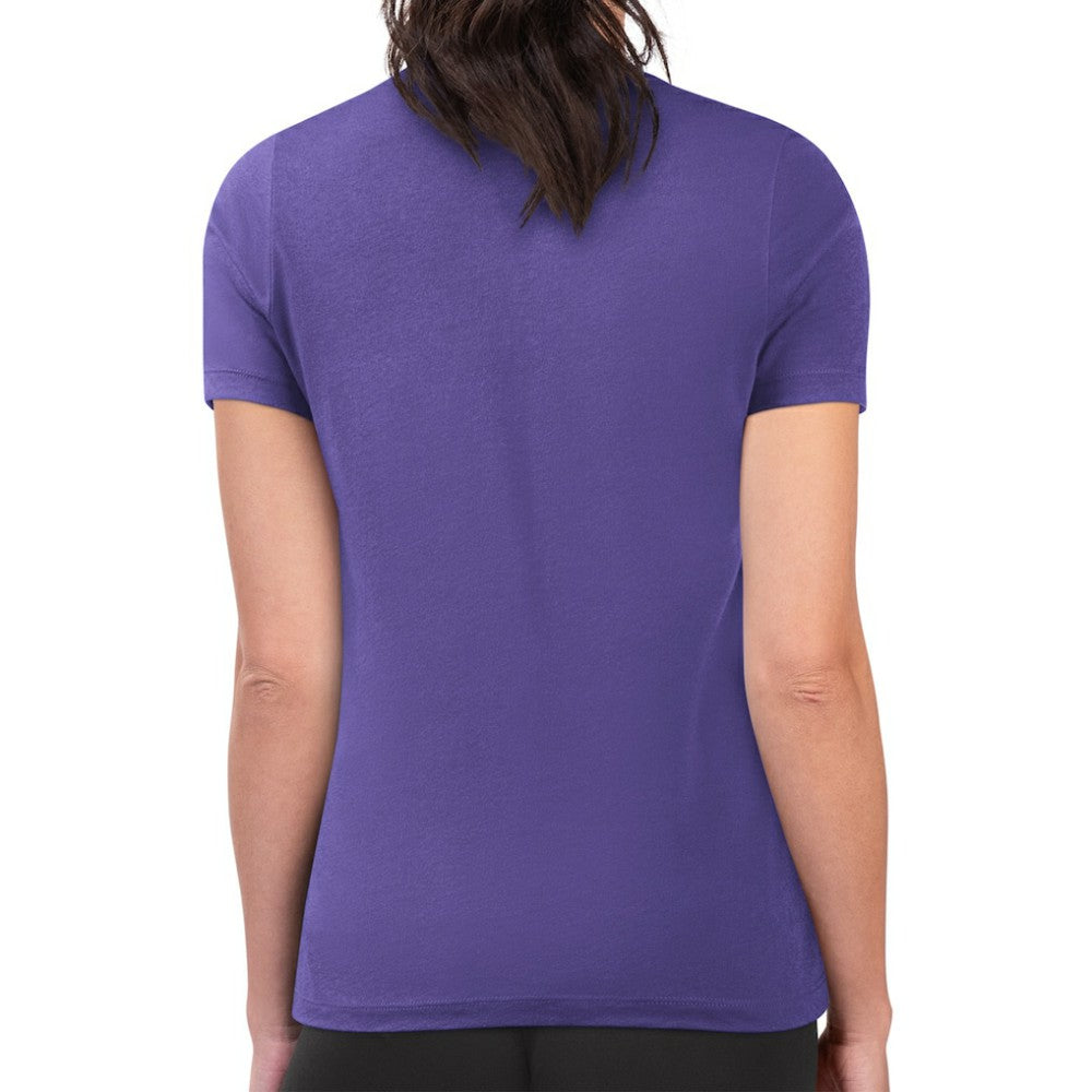 MLB Colorado Rockies G-III 4Her by Carl Banks Women's Super-Slim Fit Lightweight Heart Graphic T-Shirt