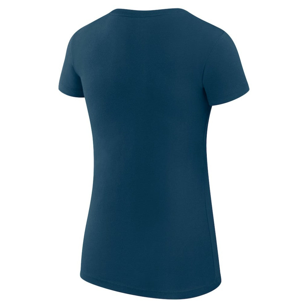 MLB Seattle Mariners G-III 4Her by Carl Banks Women's Super-Slim Fit Lightweight Heart Graphic T-Shirt