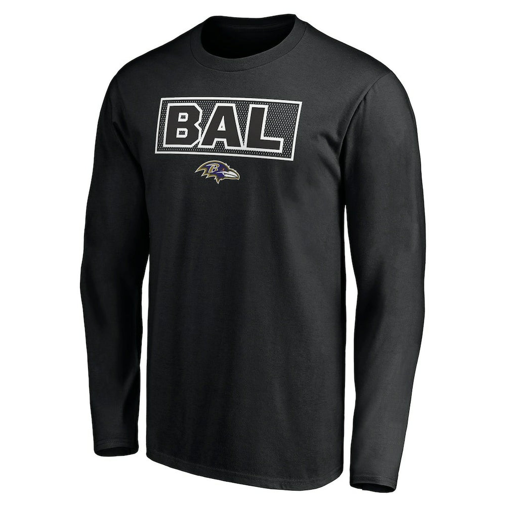 Squad Throwbacks Long Sleeve T-Shirt - Baltimore Ravens