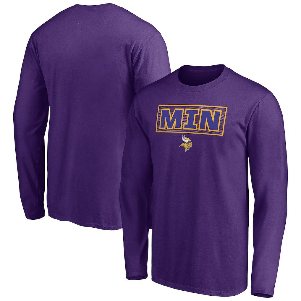 Squad Throwbacks Long Sleeve T-Shirt - Minnesota Vikings