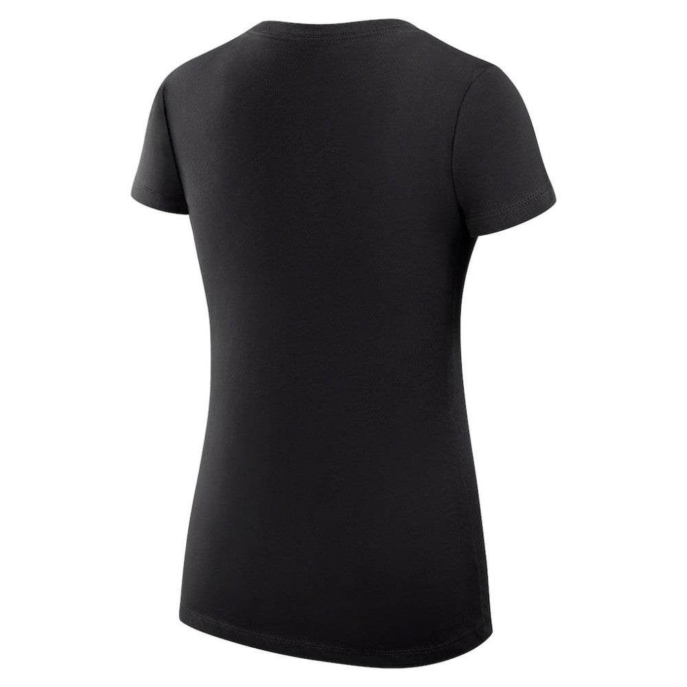 MLB Baltimore Orioles G-III 4Her by Carl Banks Women's Super-Slim Fit Lightweight Heart V-Neck T-Shirt