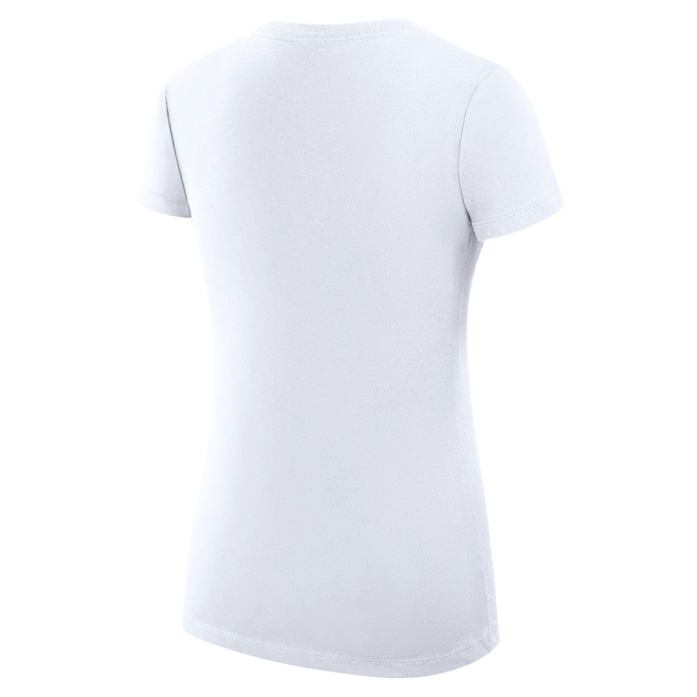 MLB Milwaukee Brewers G-III 4Her by Carl Banks Women's Super-Slim Fit Lightweight Heart V-Neck T-Shirt