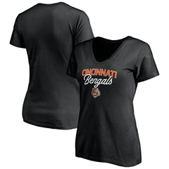 Women's Depth Chart V-Neck T-Shirt - Cincinnati Bengals