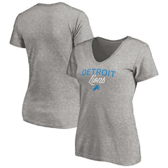 Women's Depth Chart V-Neck T-Shirt - Detroit Lions