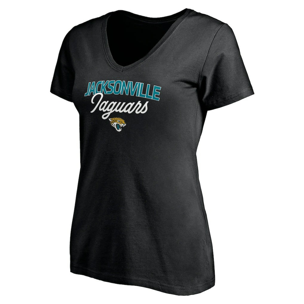 Women's Depth Chart V-Neck T-Shirt - Jacksonville Jaguars