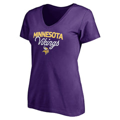 Women's Depth Chart V-Neck T-Shirt - Minnesota Vikings