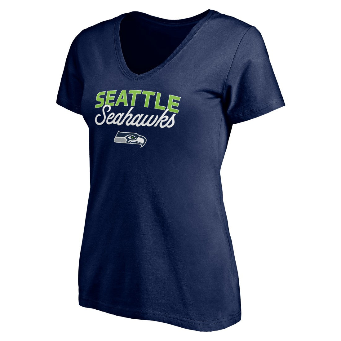 Women's Depth Chart V-Neck T-Shirt - Seattle Seahawks