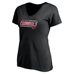 Women's Mascot In Bounds V-Neck T-Shirt - Arizona Cardinals