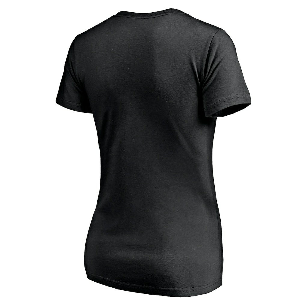 Women's Mascot In Bounds V-Neck T-Shirt - Atlanta Falcons