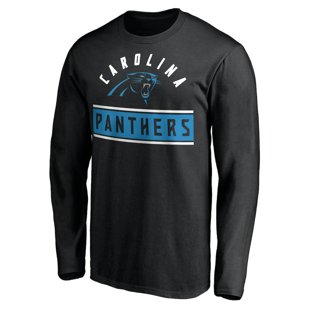 Team Arch Knockout Long Sleeve T-Shirt - Carolina Panthers