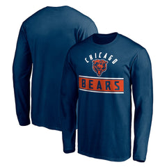 Team Arch Knockout Long Sleeve T-Shirt - Chicago Bears