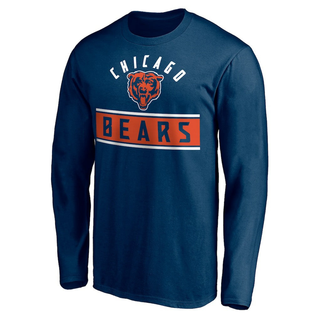 Team Arch Knockout Long Sleeve T-Shirt - Chicago Bears