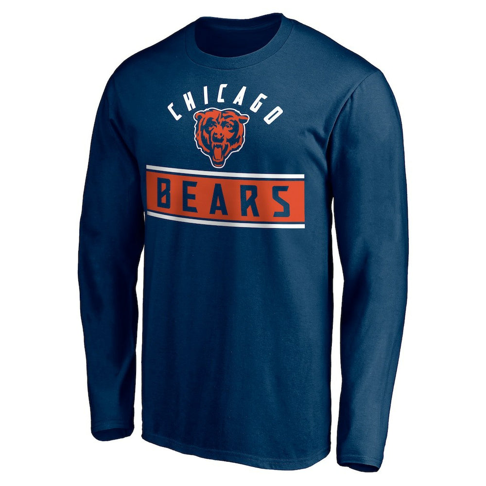 Team Arch Knockout Long Sleeve T-Shirt - Chicago Bears