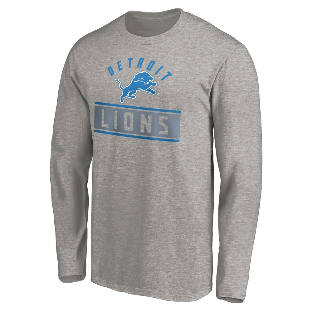 Team Arch Knockout Long Sleeve T-Shirt - Detroit Lions