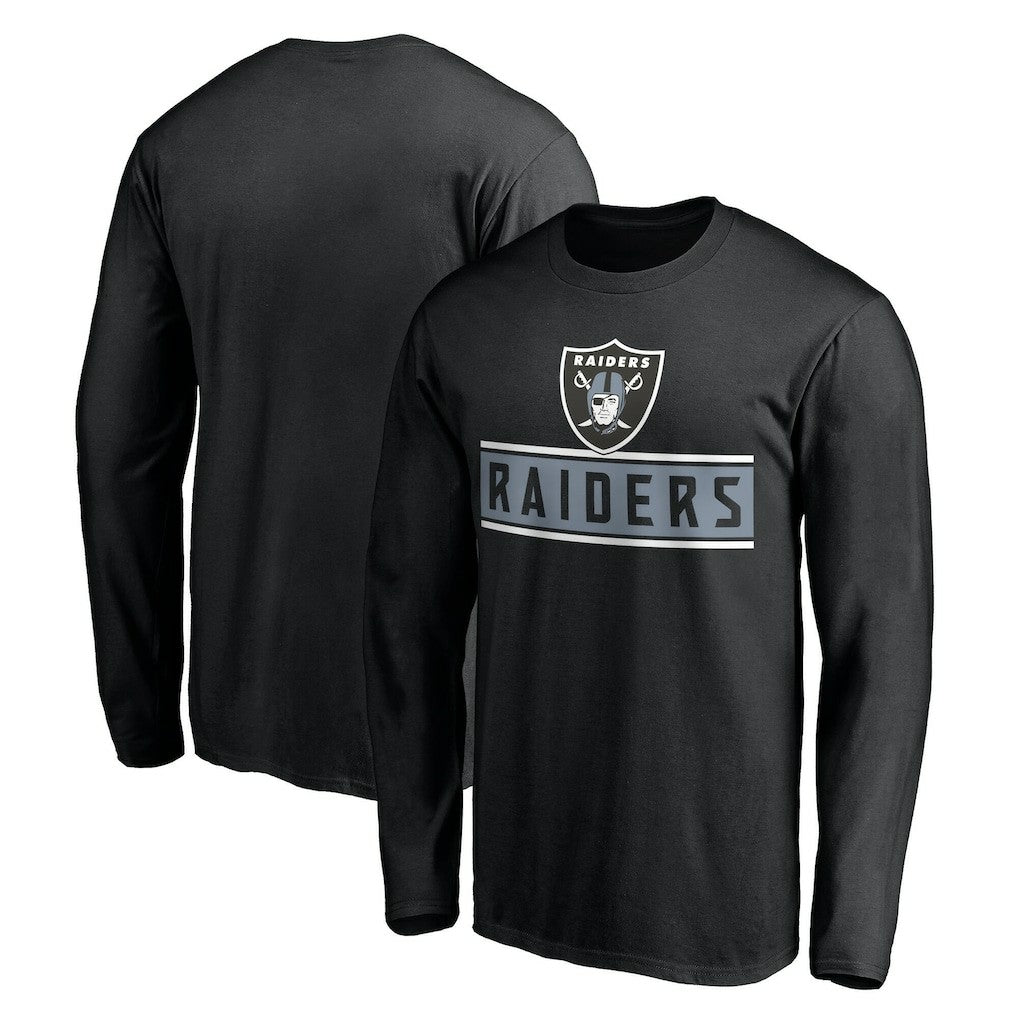 Team Arch Knockout Long Sleeve T-Shirt - Las Vegas Raiders