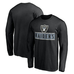 Team Arch Knockout Long Sleeve T-Shirt - Las Vegas Raiders