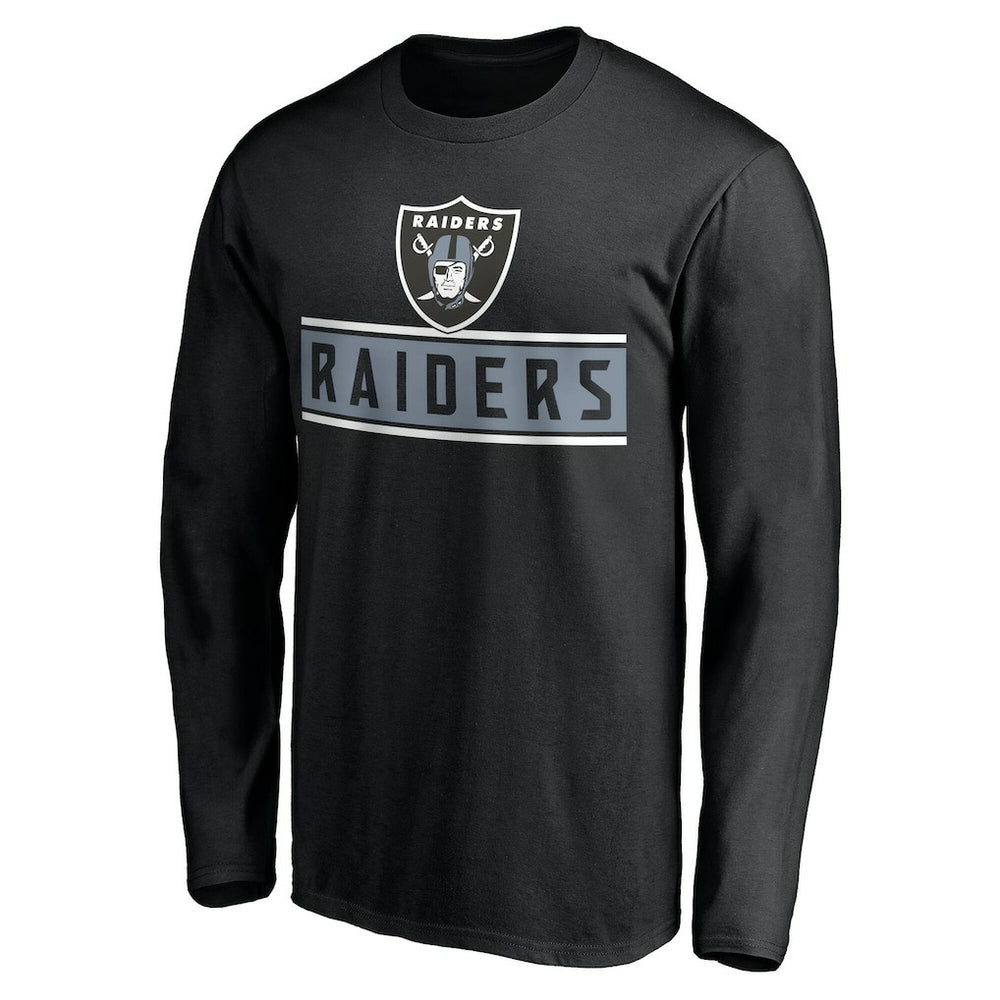 Team Arch Knockout Long Sleeve T-Shirt - Las Vegas Raiders