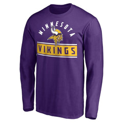 Team Arch Knockout Long Sleeve T-Shirt - Minnesota Vikings