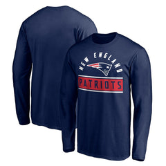 Team Arch Knockout Long Sleeve T-Shirt - New England Patriots