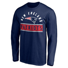 Team Arch Knockout Long Sleeve T-Shirt - New England Patriots