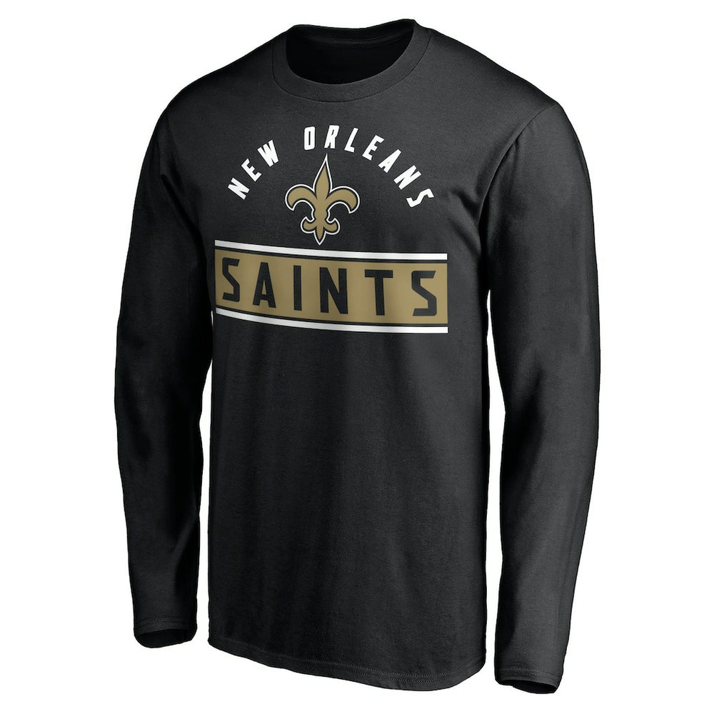 Team Arch Knockout Long Sleeve T-Shirt - New Orleans Saints