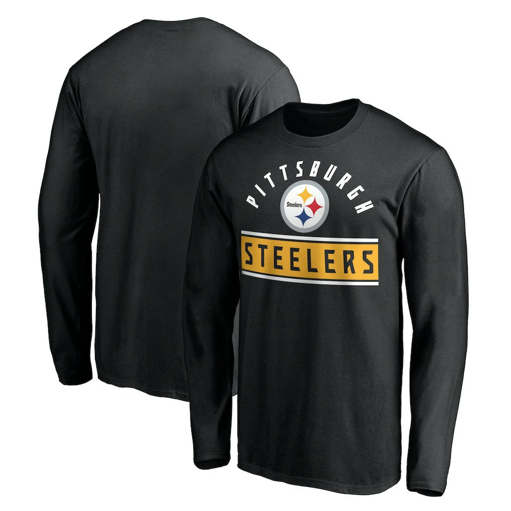 Team Arch Knockout Long Sleeve T-Shirt - Pittsburgh Steelers