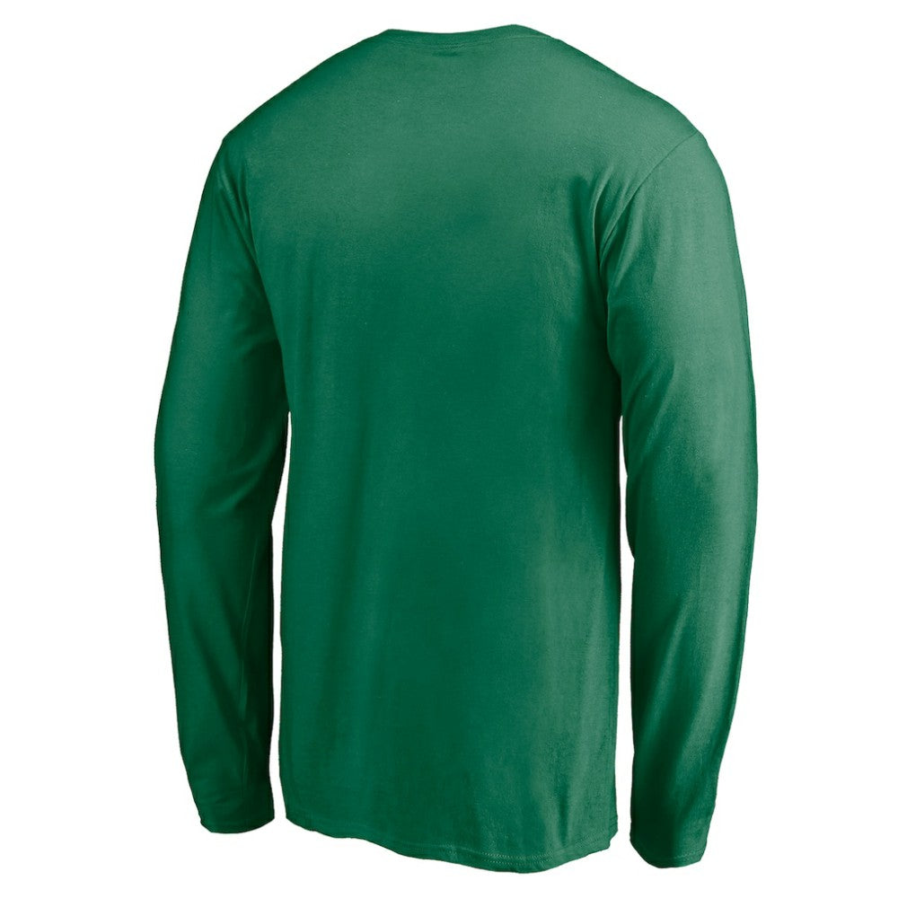 NHL Kelly Green Dallas Stars Team Arch Knockout Long Sleeve T-Shirt