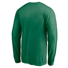 NHL Kelly Green Dallas Stars Team Arch Knockout Long Sleeve T-Shirt