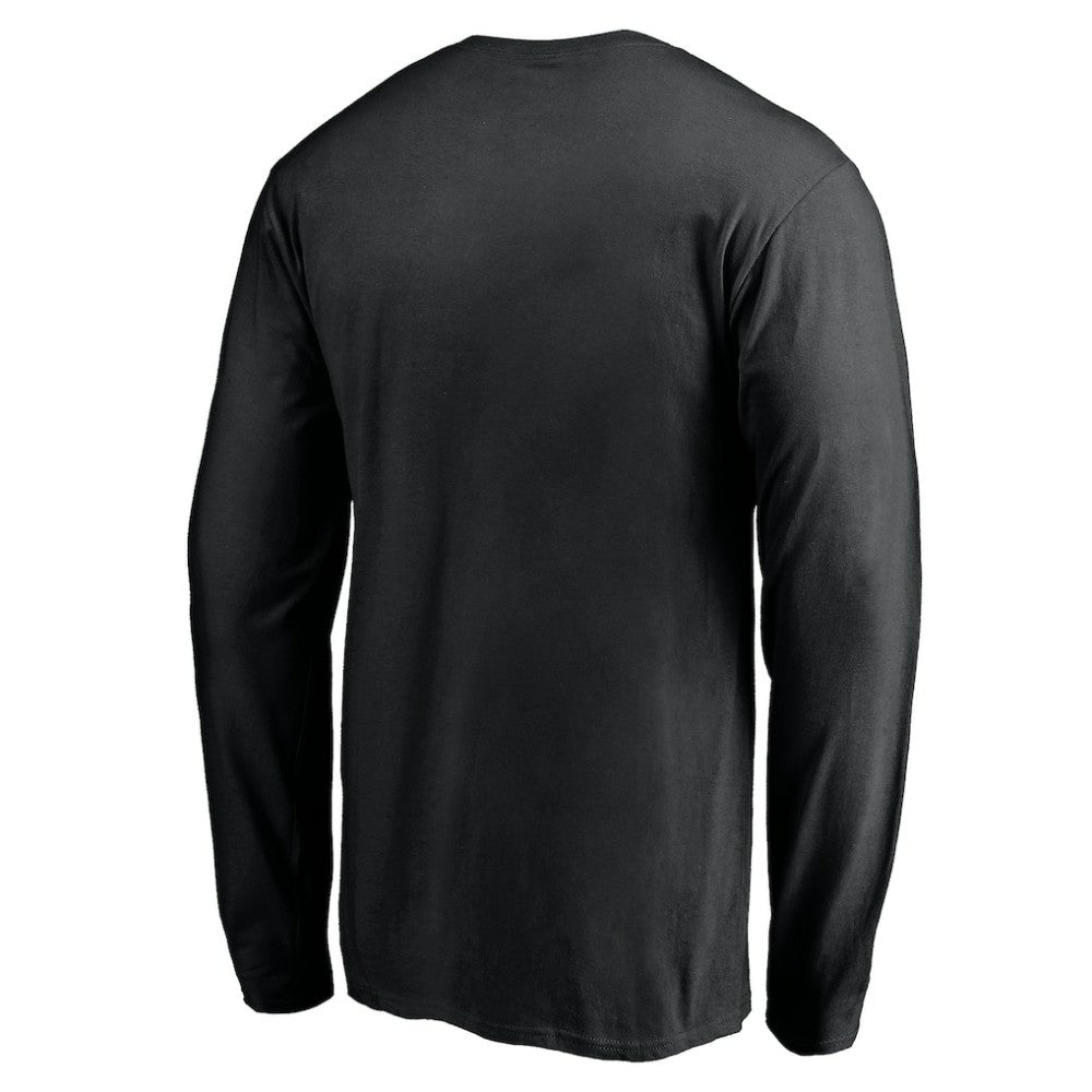 NHL Black Vegas Golden Knights Team Arch Knockout Long Sleeve T-Shirt