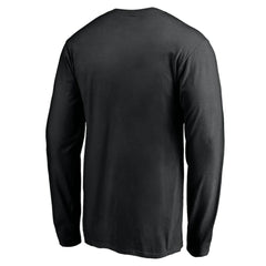 NHL Black Vegas Golden Knights Team Arch Knockout Long Sleeve T-Shirt