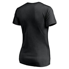 NHL Black Boston Bruins Women's Mascot In Bounds V-Neck T-Shirt