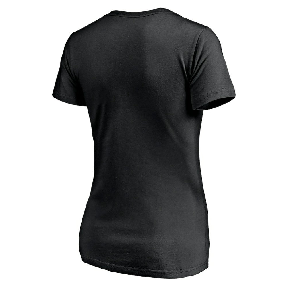 NHL Black Ottawa Senators Women's Mascot In Bounds V-Neck T-Shirt