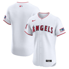 MLB Los Angeles Angels Nike Home Elite Patch Jersey