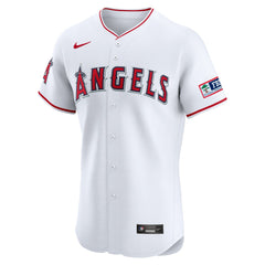 MLB Los Angeles Angels Nike Home Elite Patch Jersey