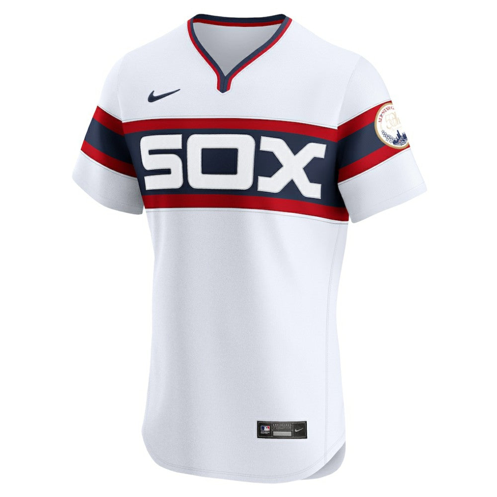 MLB Chicago White Sox Nike Alternate Vapor Premier Elite Patch Jersey