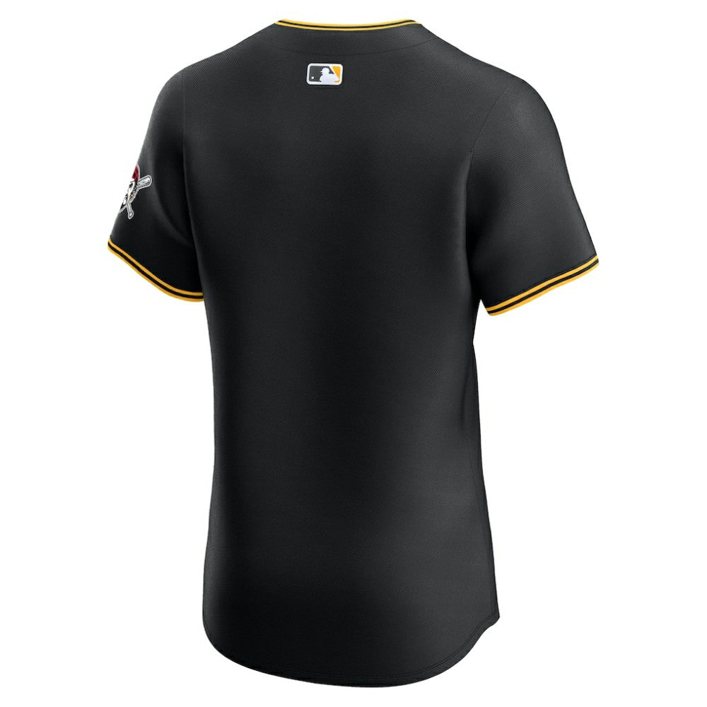 MLB Pittsburgh Pirates Nike Alternate Vapor Premier Elite Patch Jersey