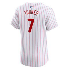 MLB Trea Turner Philadelphia Phillies Nike Home Elite Jersey