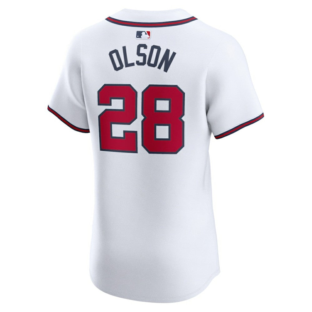 MLB Matt Olson Atlanta Braves Nike Home Elite Player Jersey
