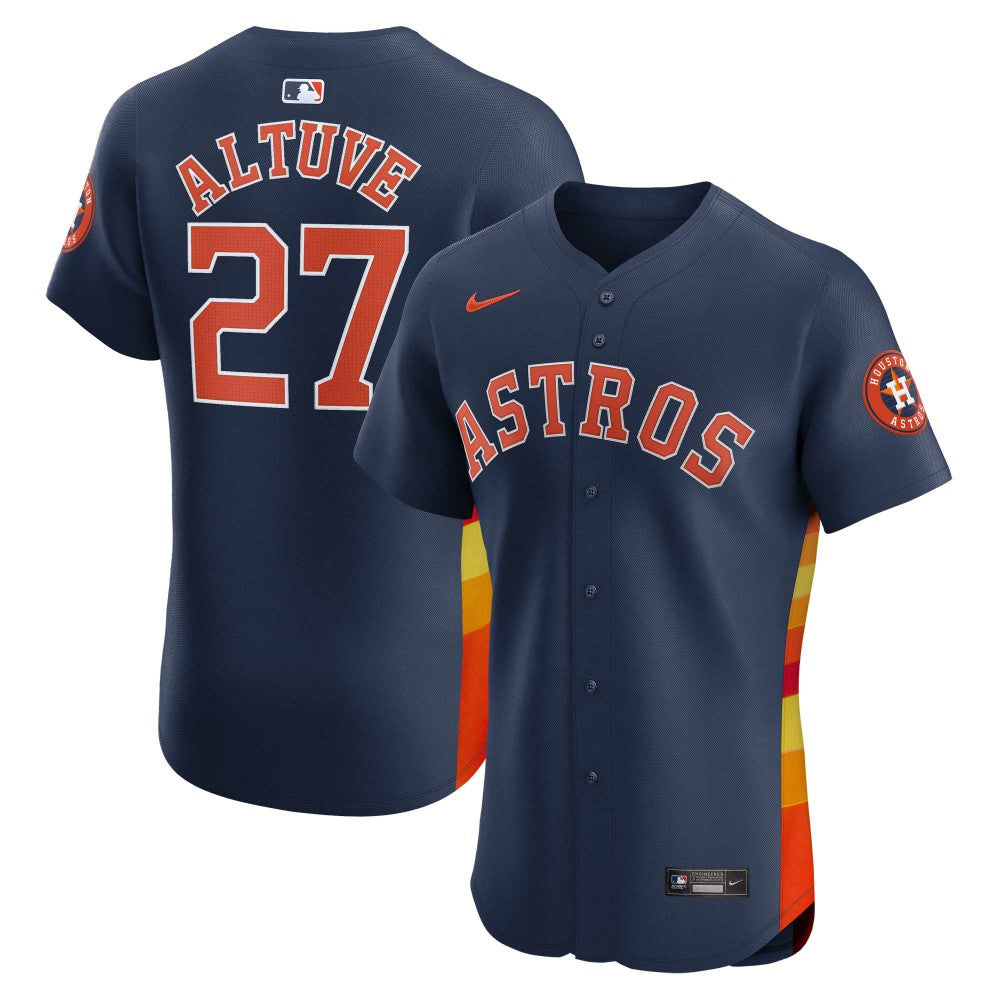 MLB Jose Altuve Houston Astros Nike Alternate Elite Player Jersey