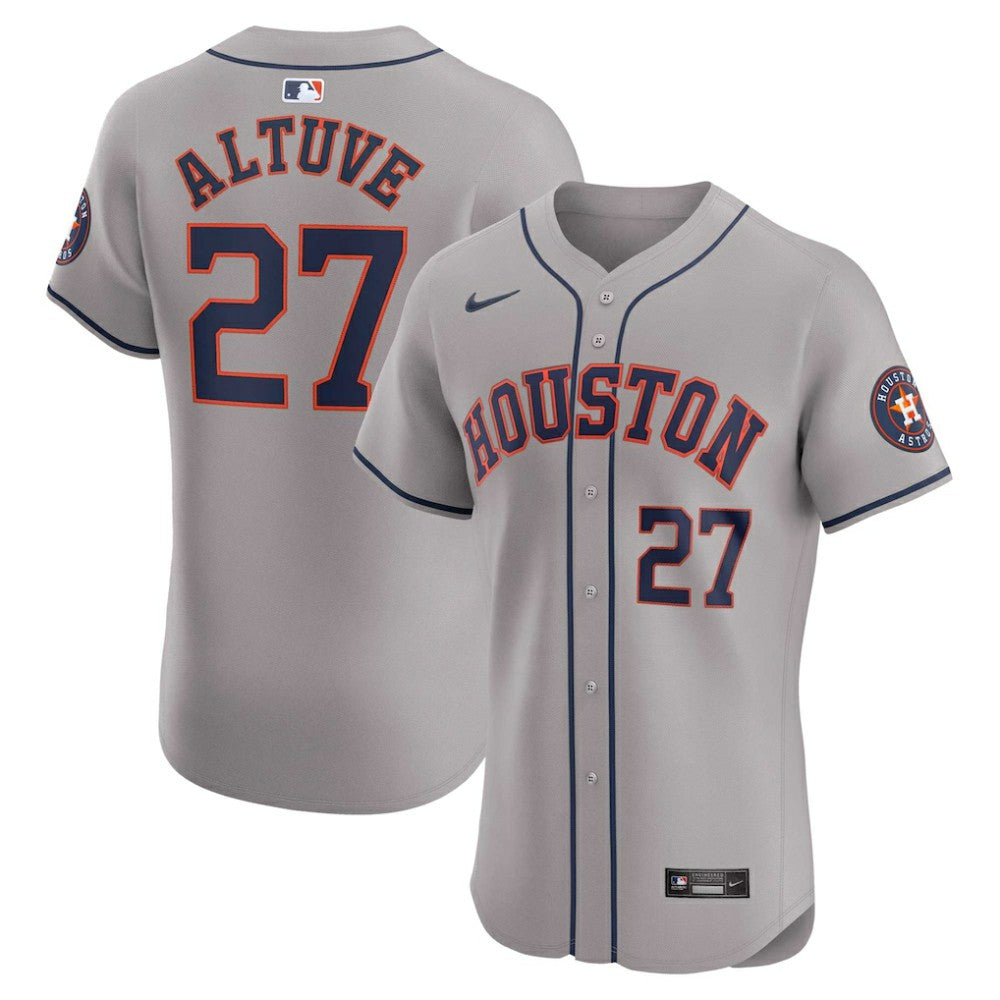 MLB Jose Altuve Houston Astros Nike Road Elite Player Jersey