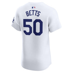MLB Mookie Betts Los Angeles Dodgers Nike Home Elite Jersey